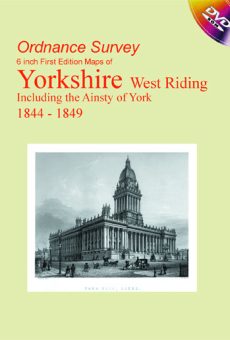 Yorkshire West Riding O.S. - 6inch 1st Ed - 1844/49